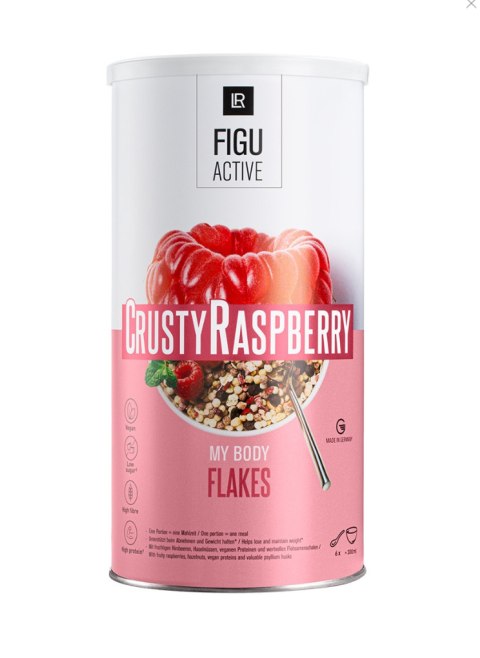 LR FIGUACTIVE Crusty Raspberry Flakes - płatki